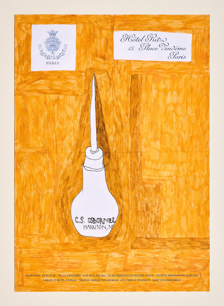 objects c.s. osborne 2008 ink on paper 21×15cm — sabine steinmair