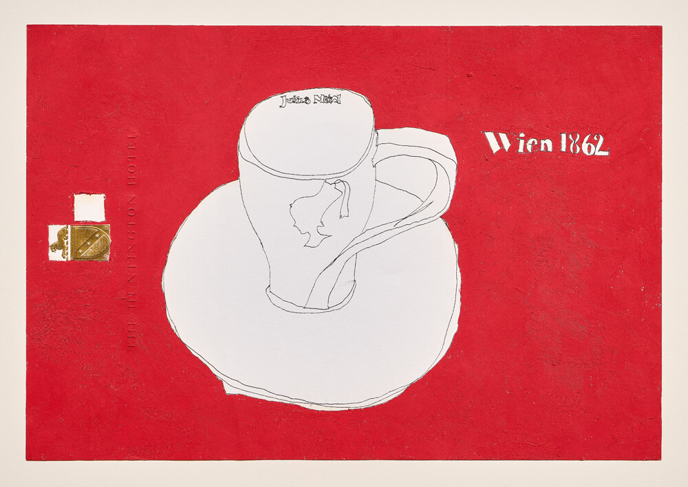 objects wien 1862 2014 ink on paper 18×27cm — sabine steinmair