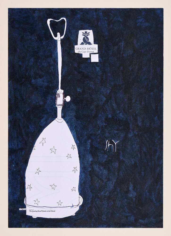 objects shy 2006 ink on paper 30×21cm — sabine steinmair