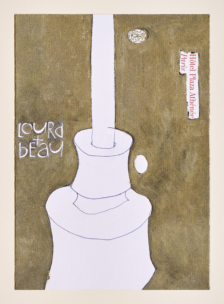 objects lourd + beau 2013 ink on paper 21×15cm — sabine steinmair